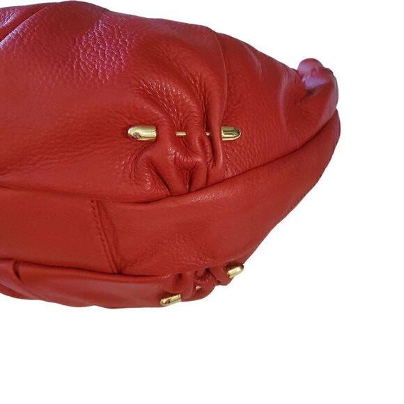 orYany Red Leather Tote - Picture 6 of 8